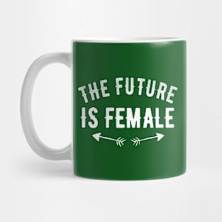 The Future Is Female Tmnt Ninja Turtles Grunge Mug